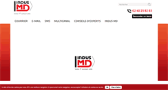 Desktop Screenshot of indus-md.fr